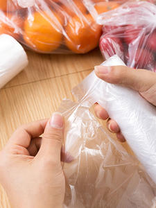 Emballage alimentaire poly sac plat stockage des aliments clair produire des sacs pour fruits légumes pain - Product Image 3