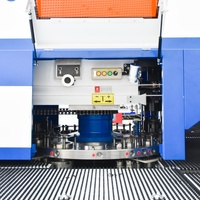 Presse à tourelle mécanique automatique CNC pour le poinçonnage, la découpe de contours, la découpe de bords, le traitement des persiennes pour la fabrication de tôles