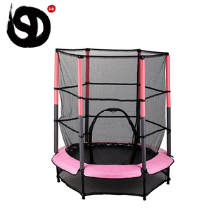 Sundow portátil al aire libre mini circular salto de trampolín con red de seguridad - Product Image 1