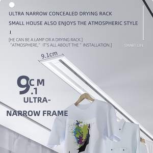 Stendibiancheria Elettrico Intelligente a Scomparsa Personalizzato, Montato a Soffitto - Produttore e Fornitore - Product Image 2