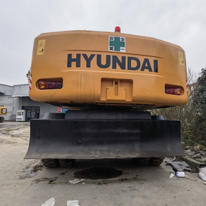 Excavatrice sur chenilles moyenne d'occasion Hyundai R210w-7, 21 tonnes, moteur, boîte de vitesses, pompe, roulement, PLC d'origine, nombreux choix de clients, Shanghai - Product Image 4