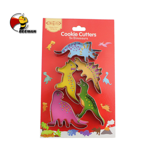 Beeman – moule à biscuits en forme de dinosaure de noël, en acier inoxydable, ensemble d'emporte-pièces personnalisé - Product Image 6