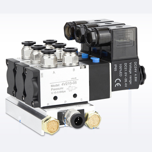 Black Festo Dc24v Pneumatic Solenoid Valve 3 Way Or 5 Way Two Position At Best Price In Wenzhou | Zhejiang Kinko Fluid Equipment Co., Ltd - Foto 4