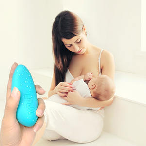 V-coool Pemijat ASI Elektrik, Pemijat ASI Bergetar Elektrik Silikon Kelas Medis 5 Gigi Profesional Menghilangkan Rasa Sakit - Product Image 1