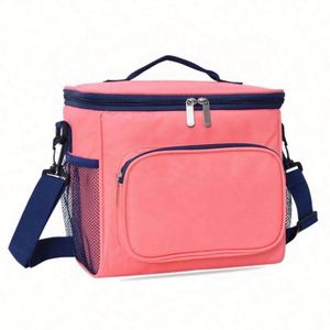 Bolsa Térmica para Almuerzo de Tela Oxford, Venta al por Mayor de Fábrica, Bolsa Refrigerante Portátil para Picnic - Product Image 1