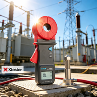 Testeur de résistance de terre à pince haute précision Xtester-ETCR2100C 1000Ω 30A pour usage en laboratoire OEM, garantie 1 an