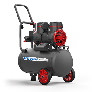 Vetex công suất cao điện 1.45kw xách tay động cơ Piston 300L/min áp lực 8bar trực tiếp kết nối co Máy nén khí 30 lít xe tăng - Product Image 1