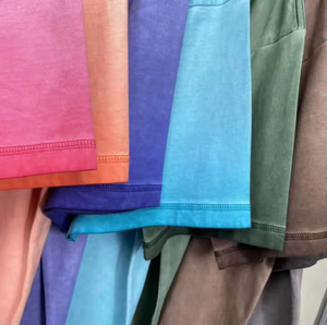 T-shirt unisexe surdimensionné vintage en coton 100% 250GSM, lavage à l'acide, personnalisé, vierge, 2024 AR016 - Product Image 2