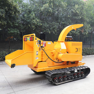 大型ドラムブランチ木製チッパー機械庭シュレッダー - Product Image 3