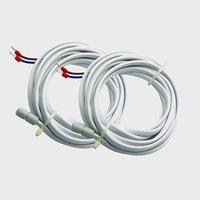 HIWELL Design moderne 3M Thermostat pièce de rechange capteur de sol sonde Anti-inflammable PC 230V 16A Flexible pour une utilisation en appartement