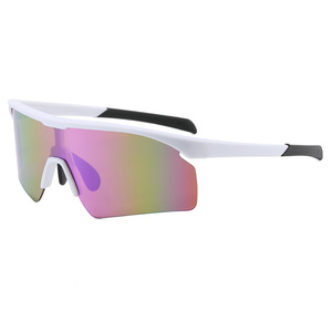 Cycling Glasses UV400 PC Lens Anti Slip Outdoor Sports Men's <b>Grey</b> <b>Frame</b> Type 3 Sunshades - Product Image 3