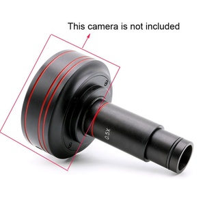 Adaptador de microscopio electrónico para <span class=keywords><strong>c</strong></span>ámara, lente de reducción ocular de 0.5X <span class=keywords><strong>C</strong></span>, 23,2mm, para microscopio CCD - Product Image 4