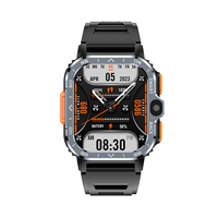 Reloj Inteligente PGD 4G IOS con Pantalla IPS de 2.03 Pulgadas, Pantalla Cuadrada, Cámara Dual, Rastreador de Actividad Física, Pago, Videollamada para Hombre