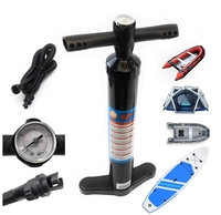 Haute pression 29PSI simple Double Action pompe à air manuelle Offres Spéciales gonflable sup Double Action pompe à main pompe à air