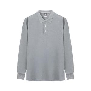Polo brodé <span class=keywords><strong>bleu</strong></span> <span class=keywords><strong>royal</strong></span> unisexe Polos athlétiques pour femmes à manches longues pour hommes Kaos Pria Blank Juvenile T Printing Abordable - Product Image 1