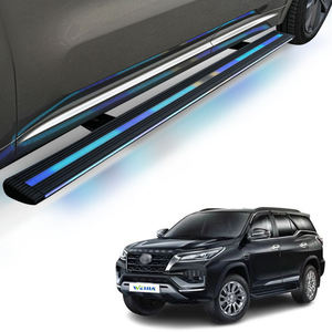 Estribo de paso lateral de energía eléctrica automática, luz LED de neón Compatible con <span class=keywords><strong>Land</strong></span> <span class=keywords><strong>Rover</strong></span> <span class=keywords><strong>Defender</strong></span> 110 <span class=keywords><strong>Jeep</strong></span> VW <span class=keywords><strong>Land</strong></span> Cruiser - Product Image 3