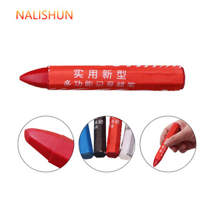 Crayon médical industriel fluorescent de couleur rouge, crayon de marquage au néon pour le bois de charpente - Product Image 3