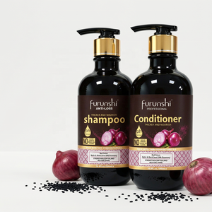 Ensemble Shampooing et Après-Shampooing Bio à l'Oignon Rouge OEM, Biotine, Kératine, Anti-Pelliculaire, Prévention de la Chute des Cheveux, Hydratant, Nourrissant - Product Image 4