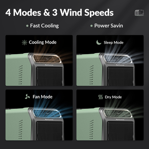 แอร์เคลื่อนที่ขนาดเล็ก <span class=keywords><strong>Alpicool</strong></span> ใช้ไฟฟ้า AC 220V 110V พร้อมคอมเพรสเซอร์แบบพกพา ขายส่ง เครื่องปรับอากาศขนาดเล็กสำหรับบ้าน - Product Image 5