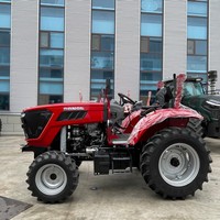 Tracteur agricole 50HP Euro 5 avec boîte de vitesses 8+8, certification COC CE et documents de dédouanement complets