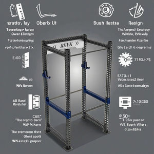 Reyk מסגרת מלאה-מסגרת מלאה כוח כבד מתלה כושר רב תפקודי עבור זרועות חזה תרגיל גוף בניין כוח אימון כלוב - Product Image 6