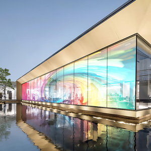 3D Video <span class=keywords><strong>media</strong></span> <span class=keywords><strong>player</strong></span> LED phim Màn hình LED pha lê Màn hình phim siêu mỏng Màn hình LED cho cửa sổ cửa hàng - Product Image 1