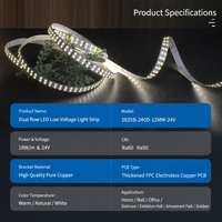 Lampu Strip LED Fleksibel 320 LED Baru 2018 High Lumens 3000k 4000k 6000k Lampu Strip LED Putih Hangat SMD 2018