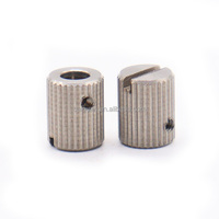 Engrenage d'entraînement à dents alésoées sur mesure pour extrudeuse de précision Makerbot, 38 dents