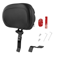 Dossier de conducteur personnalisé avec pochette de rangement compatible Can-Am Spyder RT/RT-S/RT Limited 2010-2019, dossier de conducteur amovible et réglable