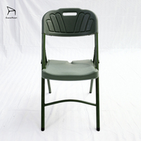 Chaises en plastique modernes et abordables, pliantes et portables, tables et chaises d'extérieur pour le camping, les mariages, les activités et les fêtes