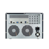 Serveur NAS Mini Tour de Bureau OEM ODM Intel N5095 4 cœurs, 8 Go de RAM, 32 Go de stockage système, disques durs SATA 8 baies, garantie 3 ans, alimentation 350W