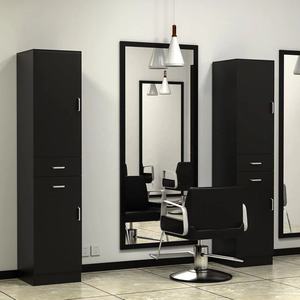 Station de Salon pour Salon de coiffure, ensembles de meubles de bureau à domicile avec une armoire de rangement <span class=keywords><strong>Amazon</strong></span> Offre Spéciale - Product Image 2