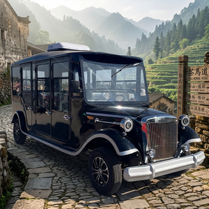 Fabricante Profesional de Autos Clásicos, Estilo de Conducción Personalizado, Auto Eléctrico de Lujo Totalmente Cerrado, Retro Vintage, para 11 Personas - Product Image 5