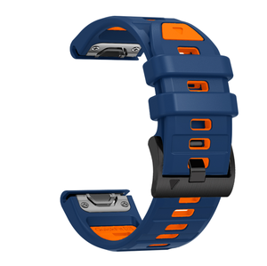 <span class=keywords><strong>Correa</strong></span> de Repuesto Deportiva de 26 mm y 22 mm para <span class=keywords><strong>Garmin</strong></span> <span class=keywords><strong>Fenix</strong></span> 8 de 51 mm y 47 mm, 7X/6X Pro/5X Plus, <span class=keywords><strong>Correa</strong></span> de Reloj de Silicona de Dos Colores - Product Image 5
