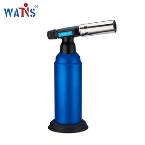 Torcia a Gas Ricaricabile con Logo Personalizzato, Valvola di Ricarica Butano, Fiamma Colorata, Accendino per Chef BBQ - Product Image 2