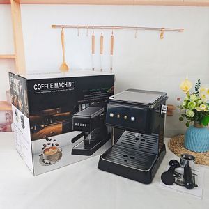 เครื่องชงกาแฟเอสเพรสโซ่อัตโนมัติแบบมัลติฟังก์ชั่นหน้าจอสัมผัสสำหรับใช้ในเชิงพาณิชย์หรือที่บ้าน พร้อมเครื่องทำฟองนม - Product Image 6