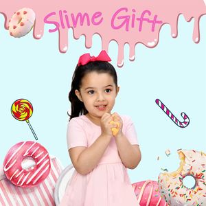 Kit de fabrication de slime moelleux et sûr pour enfants, best-seller, cadeau DIY pour enfants, anti-stress, avec breloques - Product Image 2