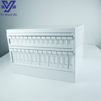 Armoire de rangement combinée pour lamelles de paraffine et blocs de paraffine pour laboratoires d'histologie et archives hospitaliers