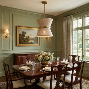 Suspension moderne en corde tressée, style nordique, pour salle à manger et villa, en laiton, artisanale, design Halia - Product Image 2