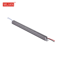 Alimentation électrique à découpage 24V 30A DC pour éclairage LED, boîtier en aluminium, sortie simple, garantie 2 ans, 100-265V, IP20, intérieur, 12V 5A