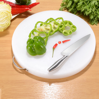 Planche à découper en PEHD ZSPE à faible absorption d'humidité pour marché des fruits de mer, présentoir à poisson sur glace, planche à découper en plastique