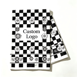Paño de Cocina Decorativo Reutilizable Superabsorbente de Algodón con Logotipo Personalizado para el Hogar - Product Image 1