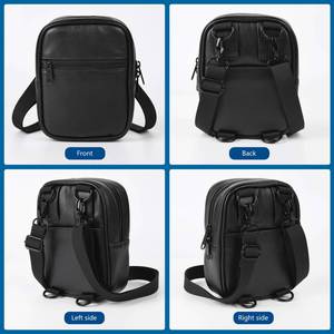 Custom Polyester Nylon Belt Sling Purse Waist Bum Men Side <b>Mini</b> Cross-Body <b>Backpack</b> Crossbody Daypack Chest Bag <b>for</b> <b>Women</b> - Product Image 3