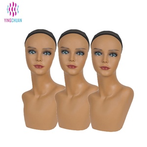 African American mannequin head beautiful manniquin wig head - Product Image 1