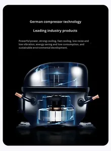 20L K15-20 Mini Xe Tủ Lạnh Máy Nén Loại 12V 24V DC Điện Xách Tay Tủ Đông Ngoài Trời Cắm Trại Kỹ Thuật Số Hiển Thị Chống Sốc Nhựa - Product Image 5