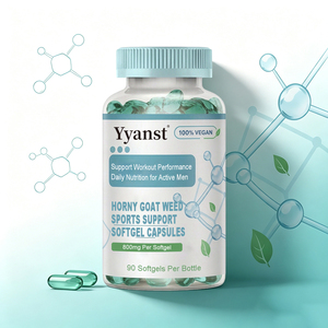 Capsules de soutien sportif en gélules molles, extrait d'Epimède, performance sportive, nutrition quotidienne pour hommes actifs et sportifs, OEM ODM - Product Image 6