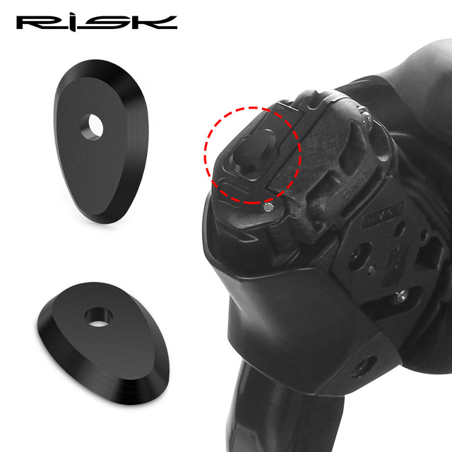 RISK Road Bicycle Electronic Shift Lever Custom Button Washer for UT8170 / DA9270 Bike Derailleur System, 3D Printed Polymers