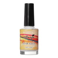 15ml 3D artistique étoile transfert feuille ongles Gel longue durée ciel étoilé photothérapie transfert rapide colle adhésif pour Nail Art bricolage