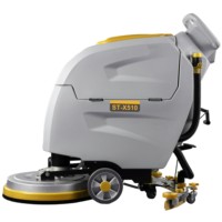 Fregadora de Pisos Manual SUTO ST-X510 de 530 mm, Lavadora de Pisos Comercial para Supermercados, Fábricas y Hoteles