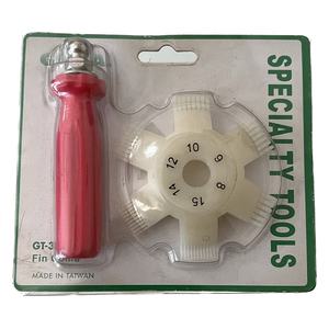 Hm เครื่องมือเครื่องปรับอากาศพลาสติกคอนเดนเซอร์ครีบขดลวดครีบเครื่องยืดอุปกรณ์ทำความสะอาดทำความเย็นทำความเย็น YC351 8-15มม - Product Image 3